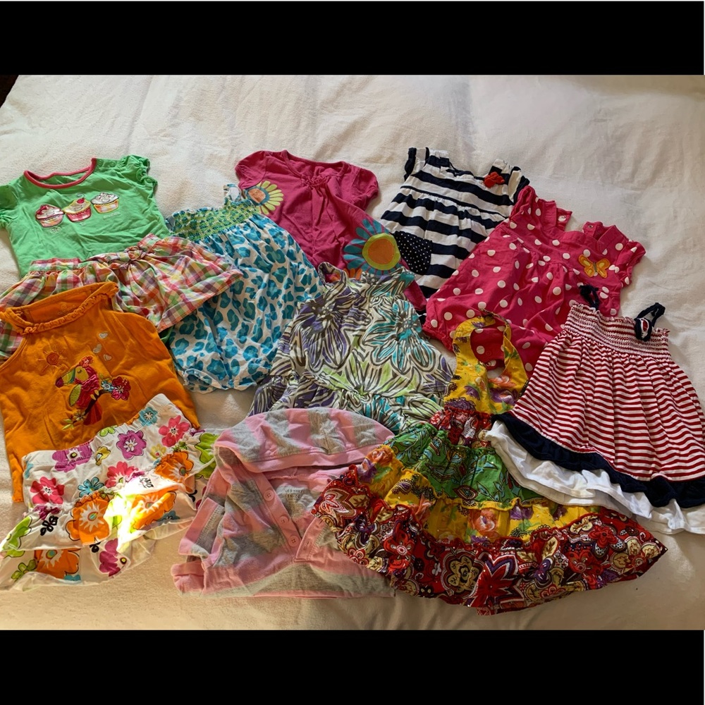 10 Outfit Lot - Girls Size 18 Month